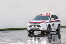 Mitsubishi Outlander - official safety vehicle for Pikes Peak 2013 01
